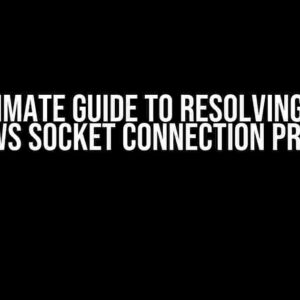 The Ultimate Guide to Resolving Gate.io API v4 WS Socket Connection Problems