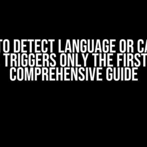 Thread to Detect Language or Caps Lock Change Triggers Only the First Time: A Comprehensive Guide